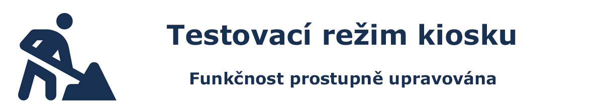 Kiosek ve výstavbě